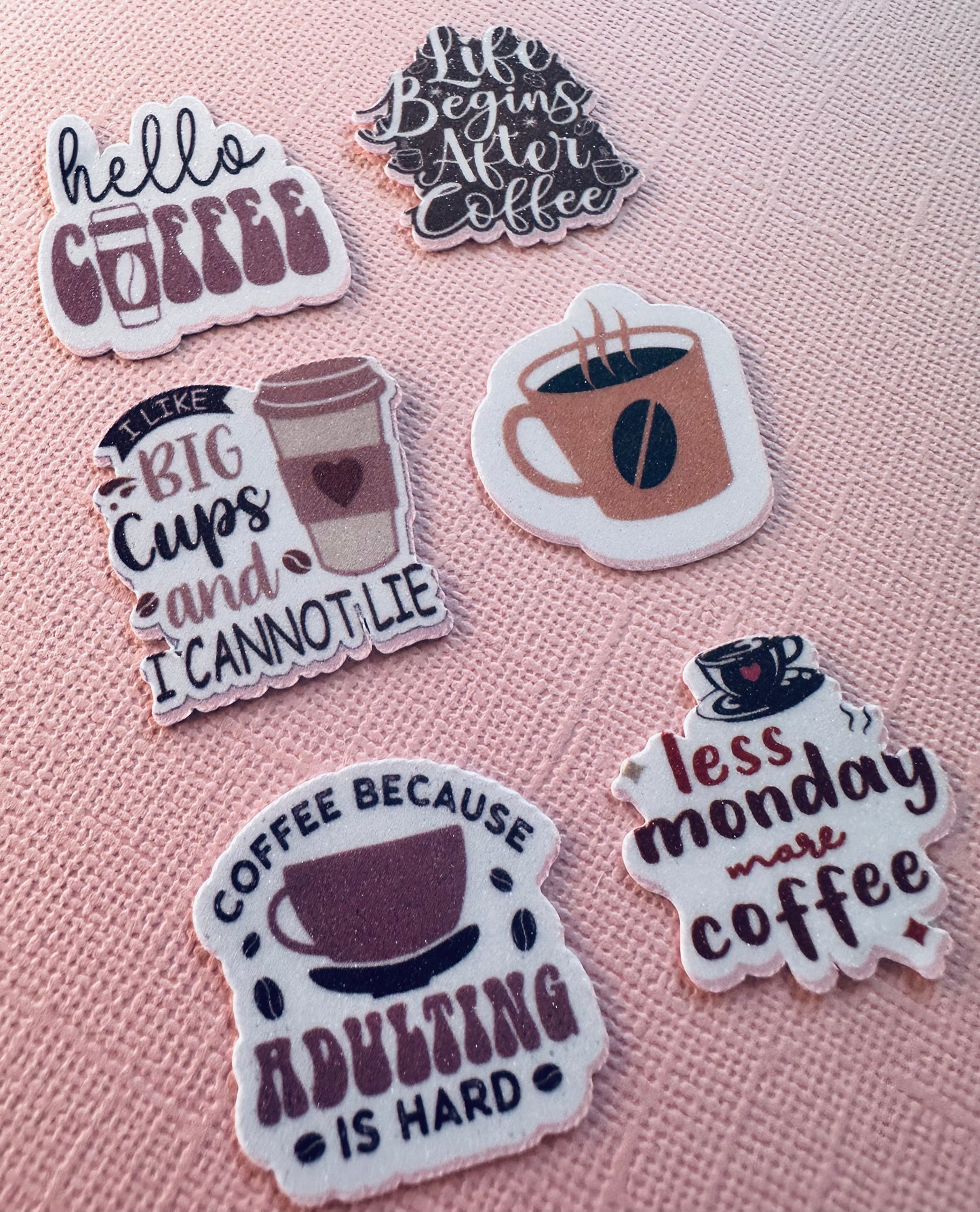 Coffee Lover Set A - Glittery