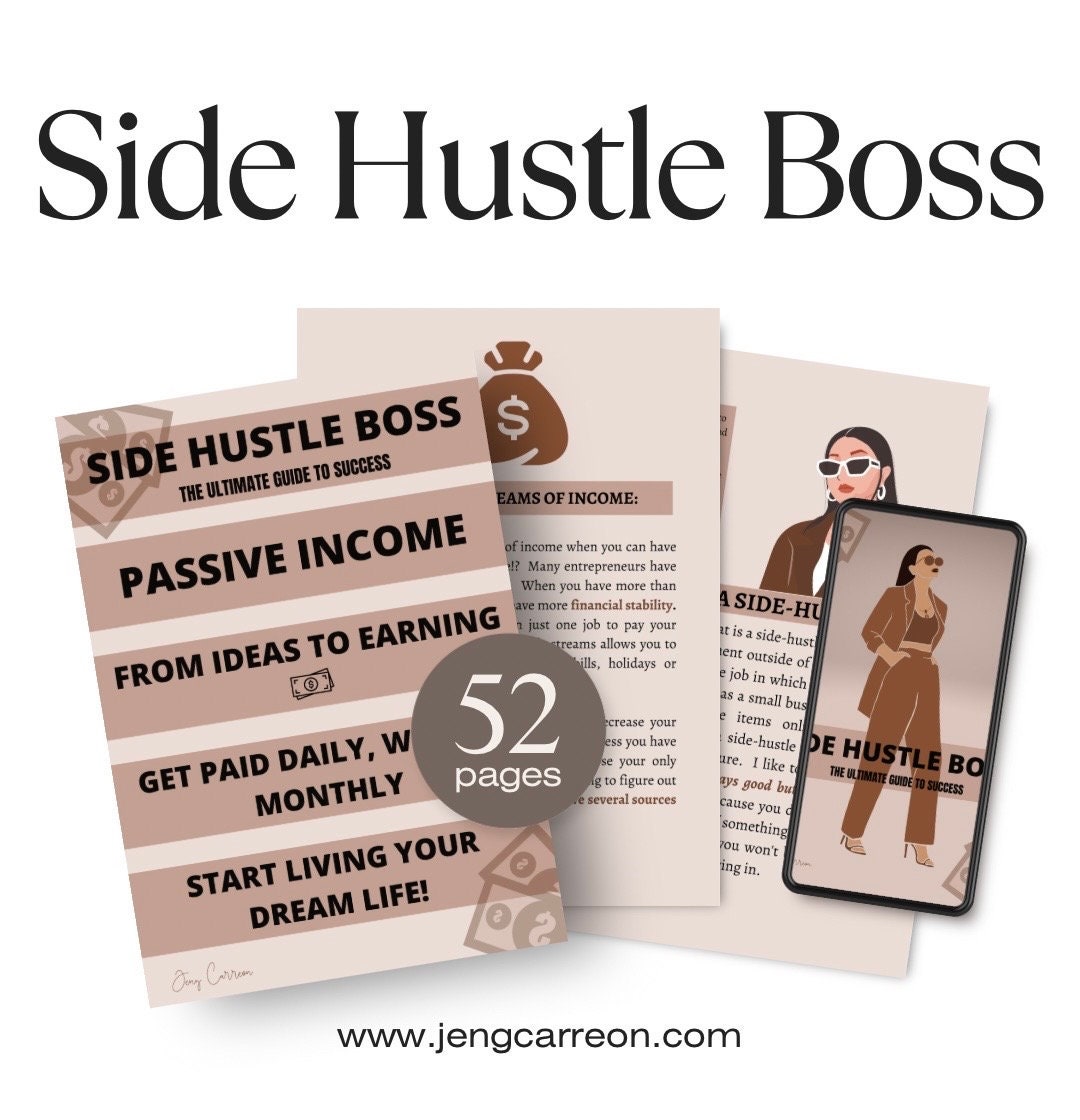 Side Hustle Book - Your guide to success