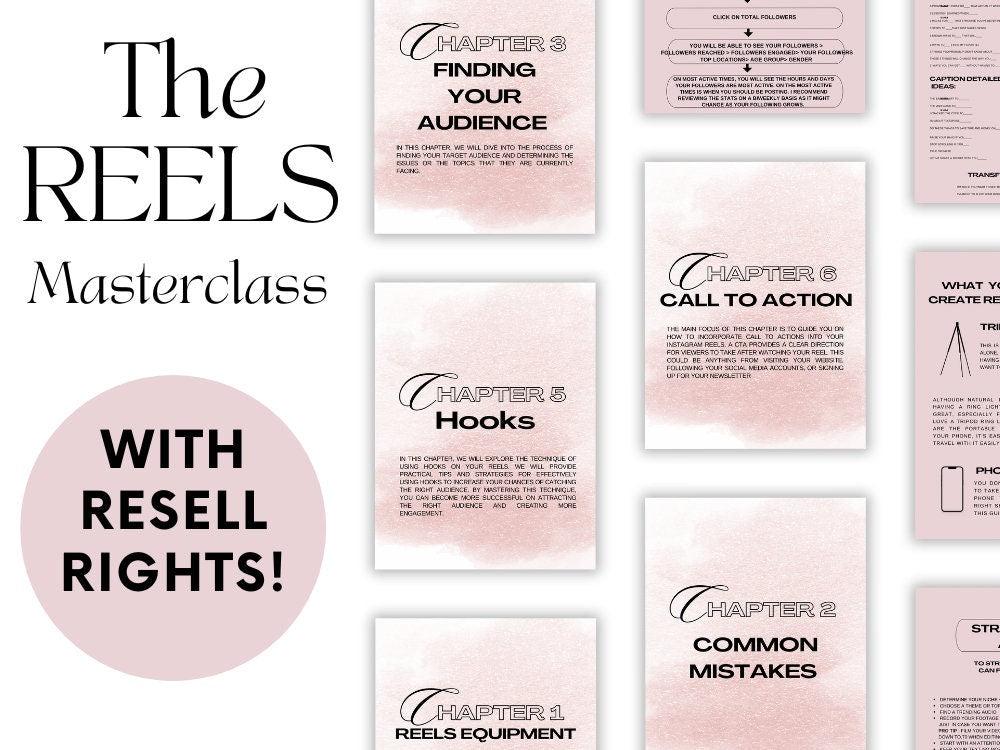 The REELS Masterclass - MRR/PLR