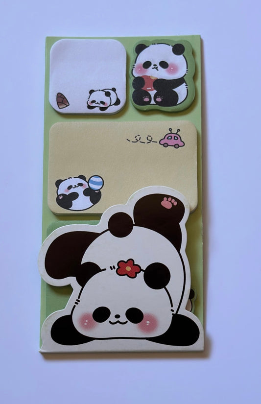 Sticky Notes - Mint Panda