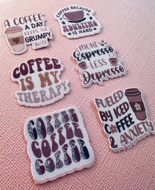 Coffee Lover Set B - Glittery