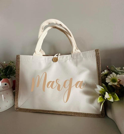 Burlap bag