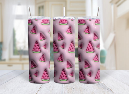 Watermelon / 3D inflated 20oz