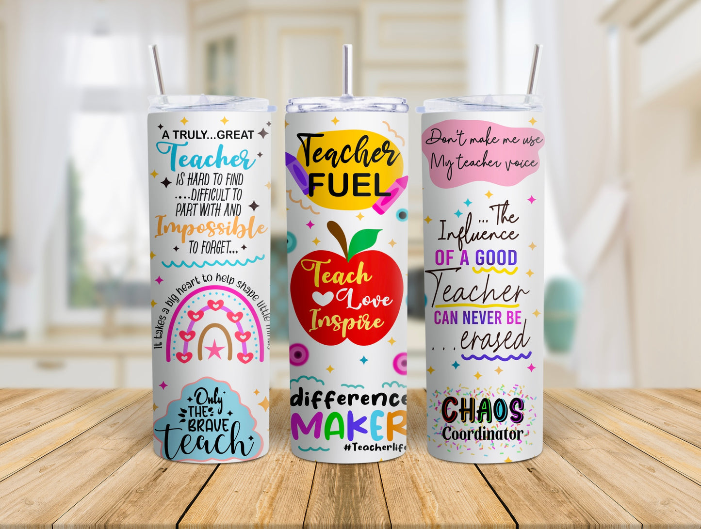 Teacher Fuel - 20oz tumbler