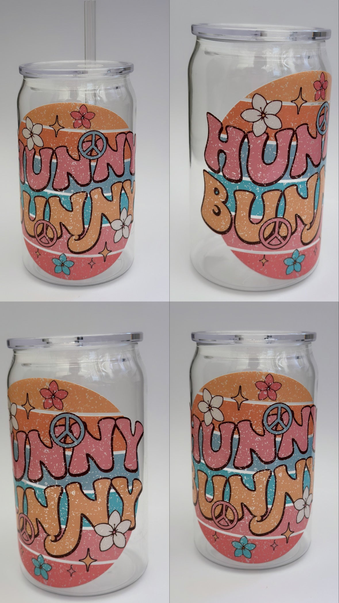 Hunny Bunny - 16oz Acrylic Can