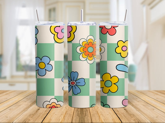 Mint flower - 20oz tumbler