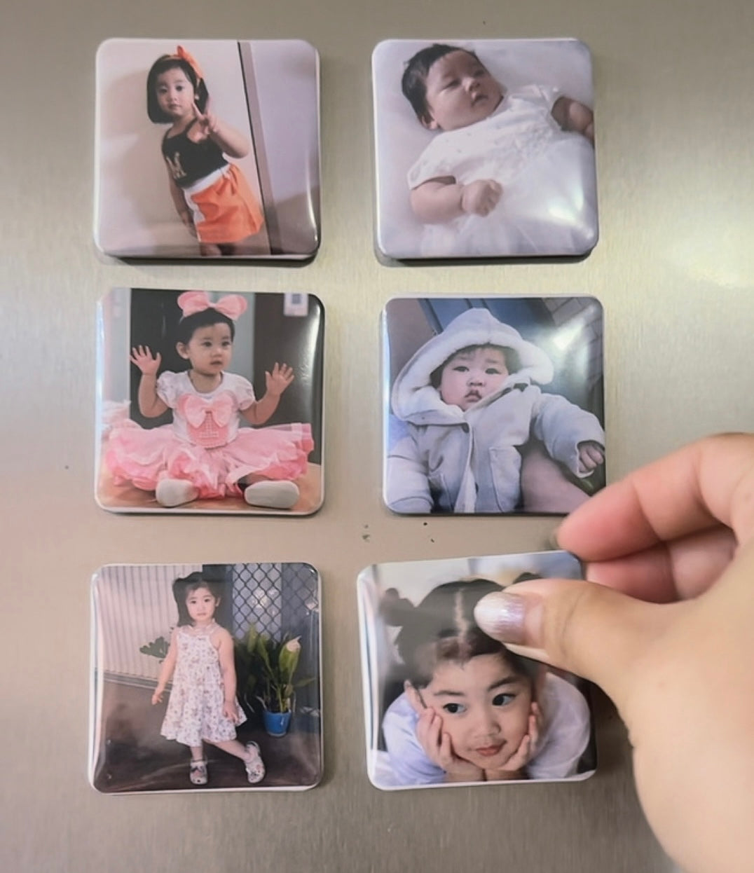 Square Photo Magnets