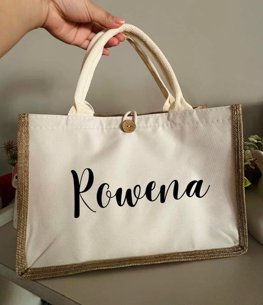 Burlap bag