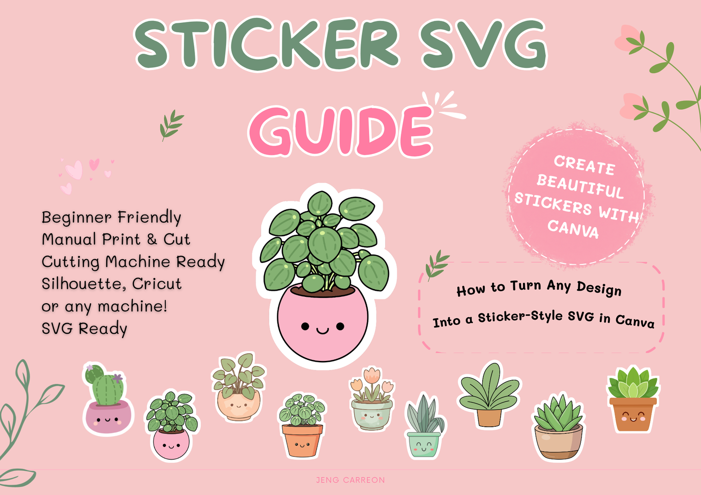 Create Sticker SVG in Canva
