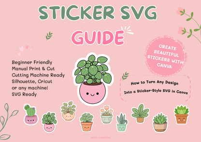 Create Sticker SVG in Canva