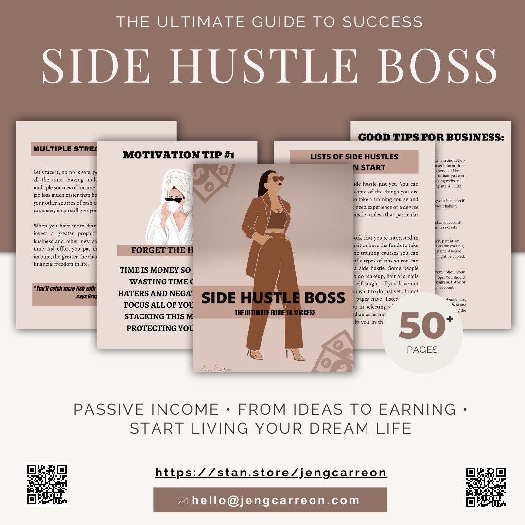 Side Hustle Book - Your guide to success