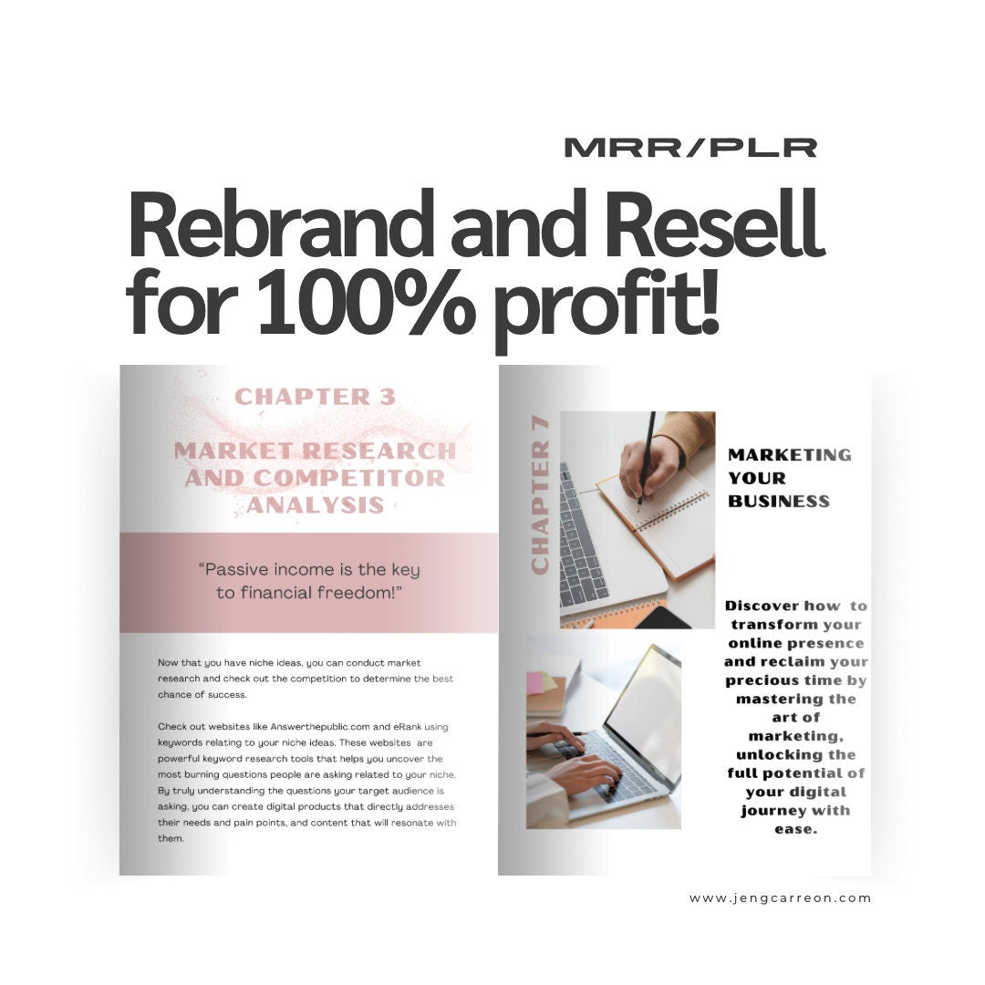 Launching Your Digital Business Empire with MRR and PLR plus free Journals and Planners!