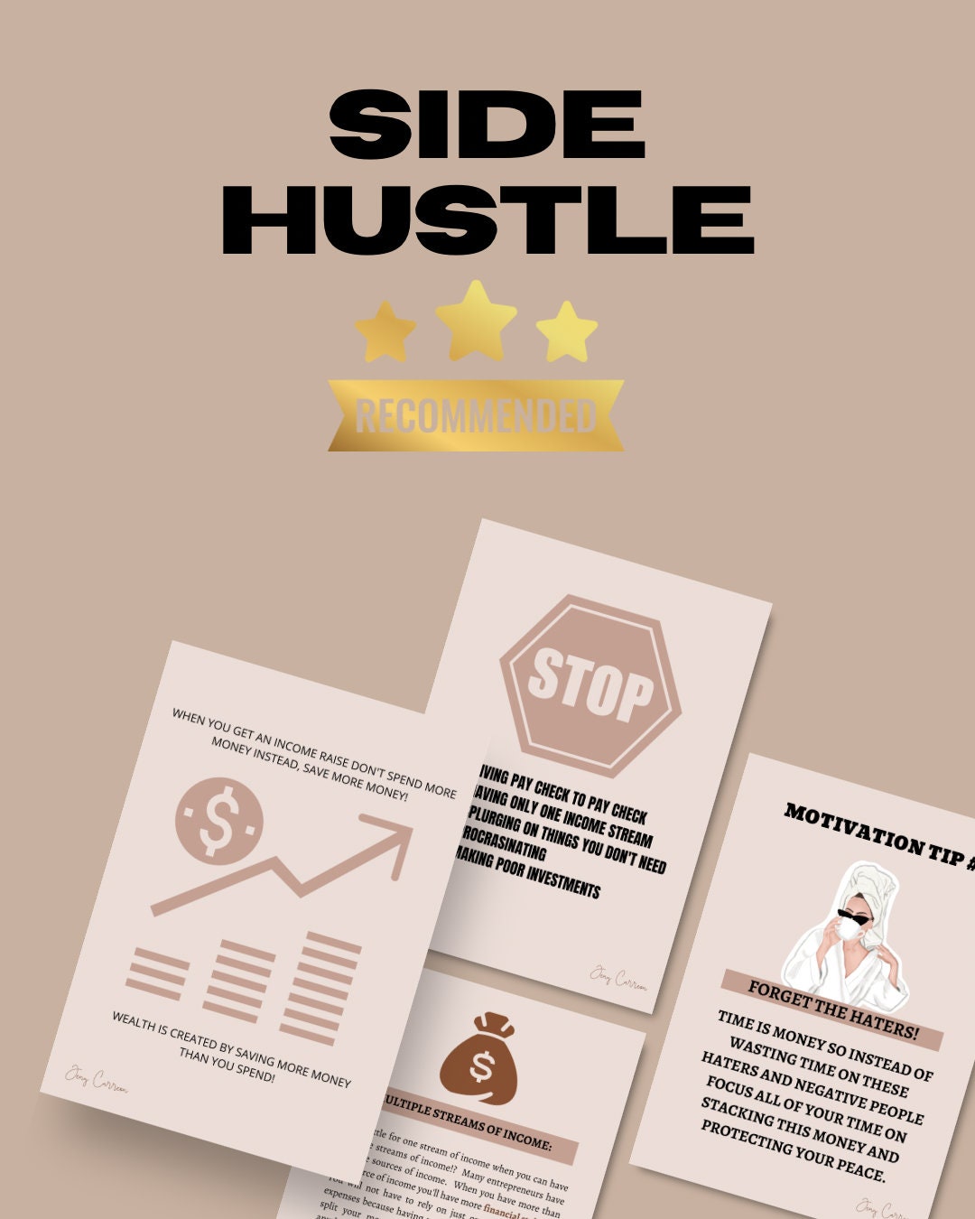 Side Hustle Book - Your guide to success