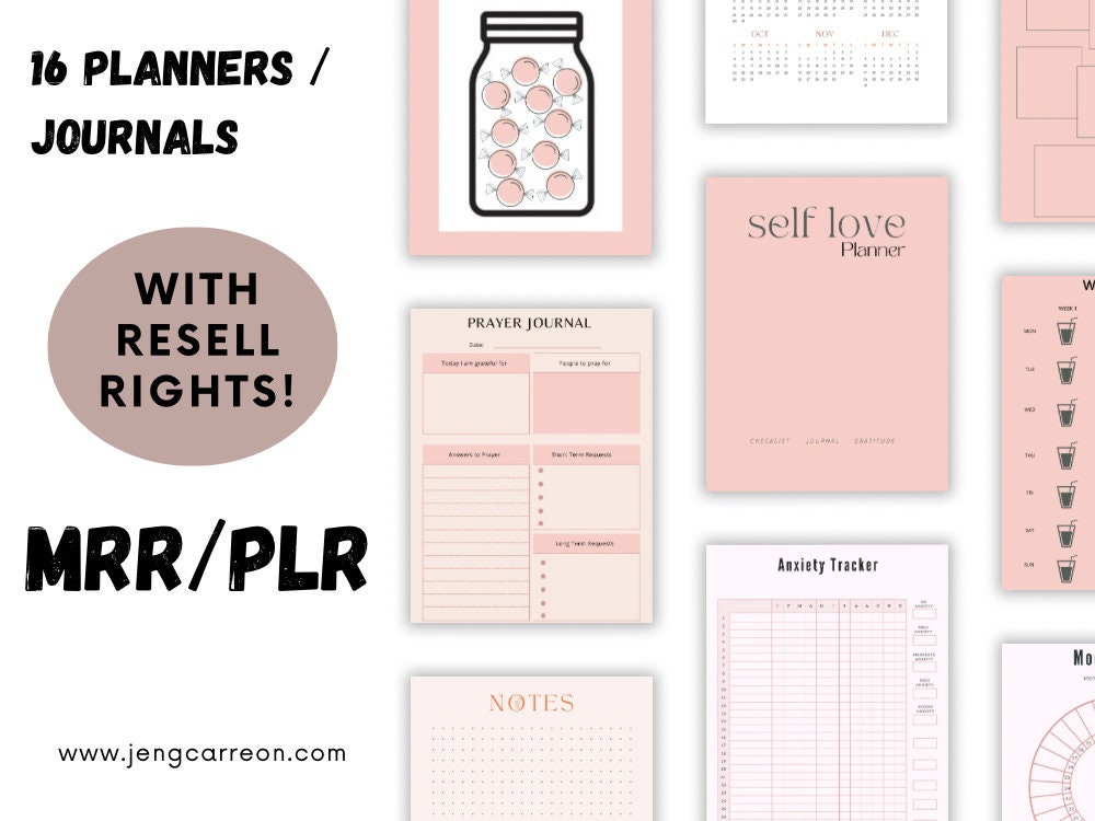 Launching Your Digital Business Empire with MRR and PLR plus free Journals and Planners!