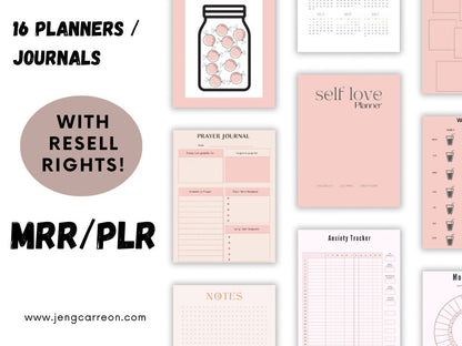 Launching Your Digital Business Empire with MRR and PLR plus free Journals and Planners!