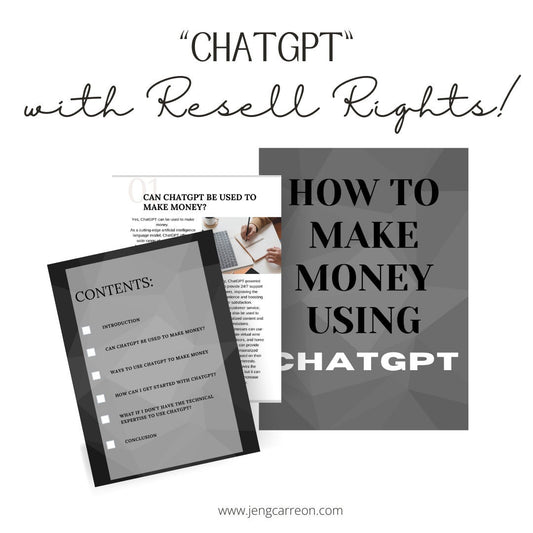 How to make money using Chatgpt