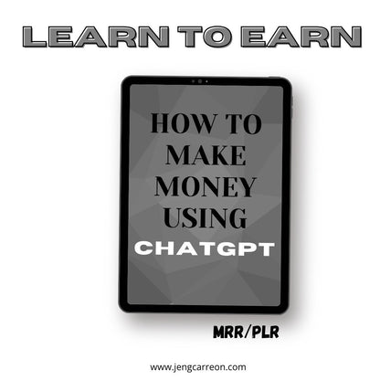 How to make money using Chatgpt