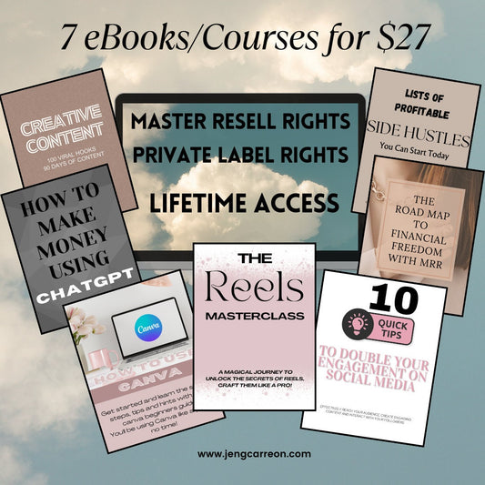 7 eBooks/Courses BUNDLE